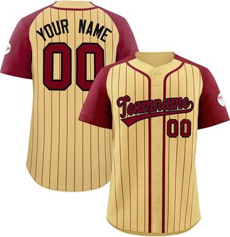 Generic Custom Men Women Kids Baseball Jersey Customized Softball Jersey Shirts Personalized Name Number Baseball Jerseys