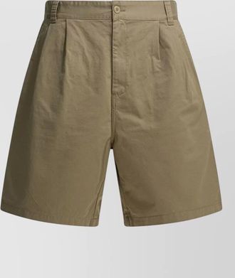 Carhartt Work in Progress marv tailored shorts belt loops back pockets