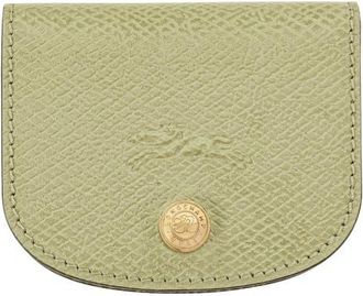 Longchamp Epure Leather Card Case in Almond Green at Nordstrom
