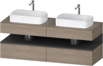 Duravit Qatego Consola Mueble Bajo Lavabo, 2 Extensiones, 2 - Duravit