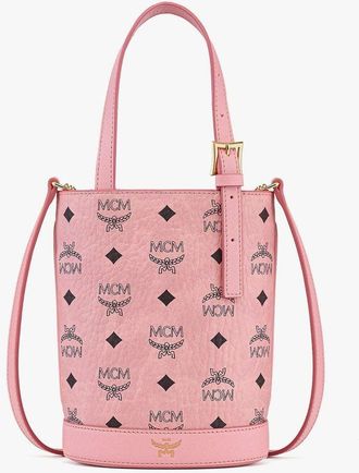 MCM Aren Bucket Tote in Visetos