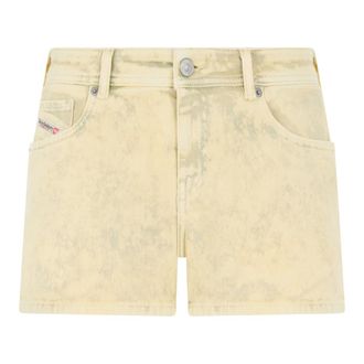 Diesel Denim Shorts, female, Beige, Size: W27 DE Lyla Denim Shorts