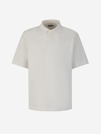 Burberry Cotton Pique Polo