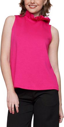 Why Dress Ruffle Neck Bow Back Top