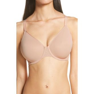 Wacoal Back Appeal Underwire Minimizer Bra in Rose Dust at Nordstrom, Size 32Ddd