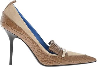 Dsquared2 Brown Leather Pumps