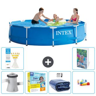 Intex Piscina Con Estructura Redonda - 305x76 Cm - 7-piezas S181