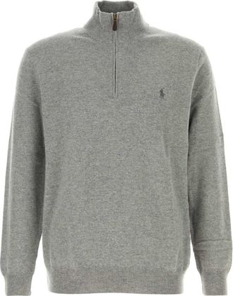 Ralph Lauren GreySweater With Logo