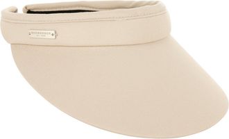 Seeberger Azalee Womens Visor, Cotton Sun Visor, Sun Protection, beach visor - Beige - One size