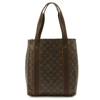 Louis Vuitton Brown Monogram Canvas Pvc Coated Canvas Shoulder Bag Tote Bag (Pre-Owned)
