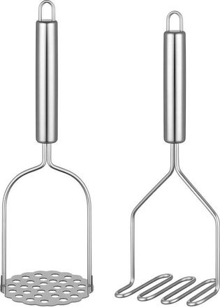 OEM Machacador De Papas - Machacador De Carne De Acero Inoxidable Con Mango Ergon&oacute;mico Y Dise&ntilde;o Duradero. 2 Piezas Para Papas, Frijoles Y Aguacate