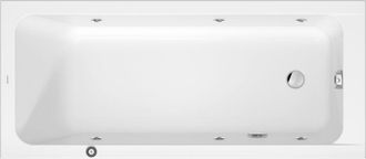 Duravit Duravit - D-code Ba&ntilde;era De Hidromasaje, 1600x700mm, 1 Respaldo