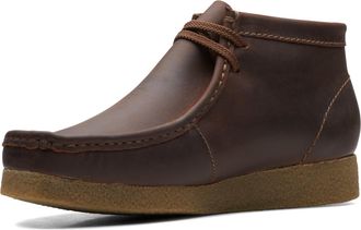 Clarks Mens Shacre Wallabee Boot Chukka Boots, Beeswax, 10.5 UK