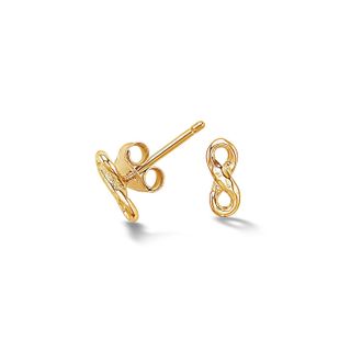 Dower & Hall Entwined Infinity Studs
