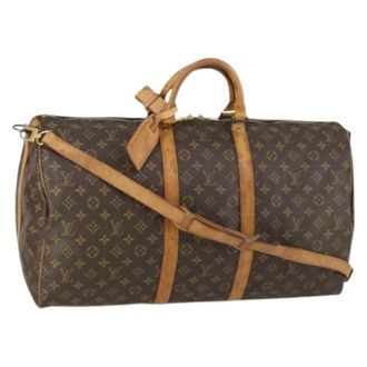 Louis Vuitton Pre-owned Weekend Bags, female, Brown, Size: ONE SIZE Pre-owned Weekend Bag