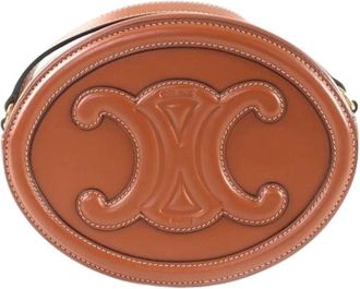 Celine Pre-owned Vintage Schoudertas - Dames - Vintage Mini Tas - Bruin - ONE Size - Leer - Vintage