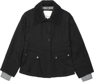 3.1 Phillip Lim Pocket check trim jacket - Black