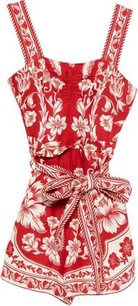 Farm Rio Guanacaste Red Gathering Romper