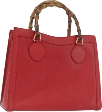 Gucci Pre-owned Handbags, female, Red, Size: ONE SIZE Pre-owned Vintage Hand Bag