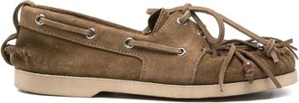 Golden Goose Boot Mocassin Suede Bovenwerk Met Accessoires