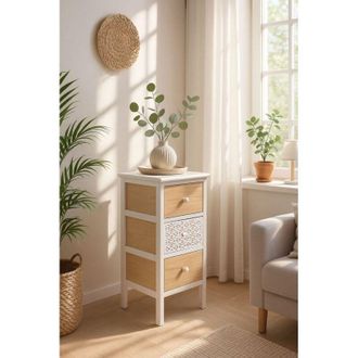 Regalos Miguel Muebles Auxiliares - Cajonera Estrecha Solany 3 Cajones