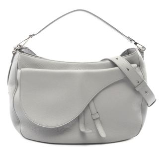 Dior Pre-owned Dior Grained Calfskin Soft Saddle Satchel Ladies SDB14OA477GZDPBR