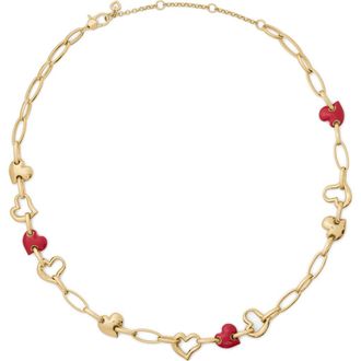 Kate Spade New York amour necklace in Dark Scarlet at Nordstrom