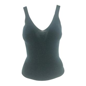 P.A.R.O.S.H. P.a.r.o.s.h., Dames, Tops, Groen, Maat: XS Wol