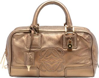 Loewe Pre-owned Loewe Metallic Leather Amazona 28 JCGDCJPCS8FY3H0J