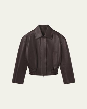A.L.C. Otto Leather Bomber Jacket