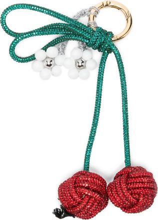 Hibourama Bags cherry beaded bag accessory - Red