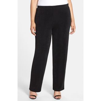 Vikki Vi Pull-On Pants in Black at Nordstrom, Size 2X