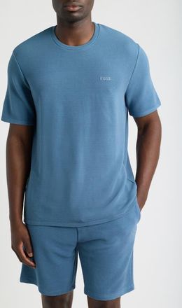 BOSS Rib T-Shirt in Light/pastel Blue at Nordstrom, Size Xx-Large