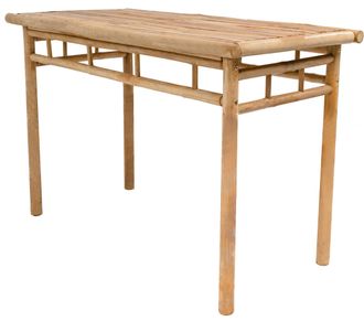 Nordlys Dining Table for 4 People (L110 cm) Rectangular Bamboo in Brown