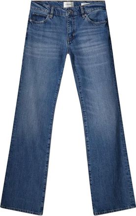 Frame Denim Rechte jeans - Dames - Jeans - Blauw - Maat: W27 Katoen