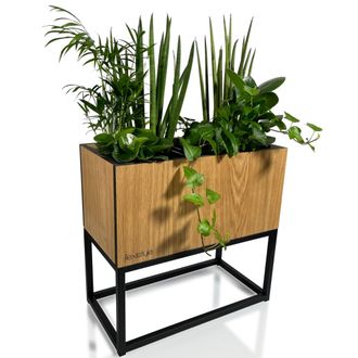 OEM Soporte Para Flores Loft Fiorino De Roble, 42 X 22 X 40 Cm