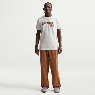 Nike Mens Nike Sportswear Club Pants in Brown | IF0734-270