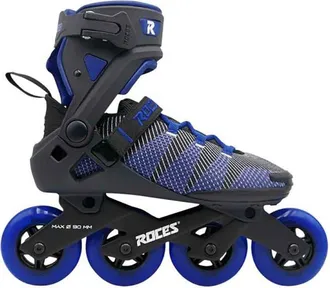 Roces R-EVO 90 Mens Inline Skates in Black/electric Blue at Nordstrom