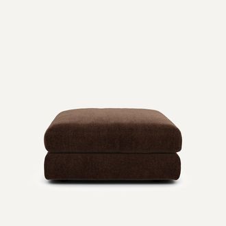 AM.PM Fluwelen chenille voetenbank, Skander