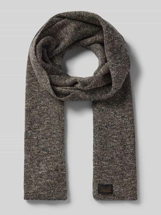 Camel Active Schal mit Label-Patch in Marine, Gr&ouml;&szlig;e 1