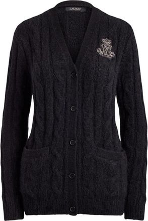 Ralph Lauren Sweater Cardigan - Dames - Vesten - Zwart - S - Truien & Vesten
