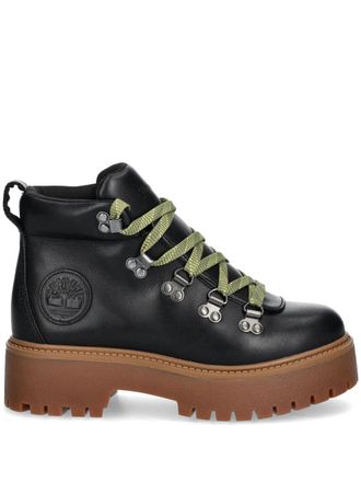 Timberland leather boots - women - Leather - 36 - Black