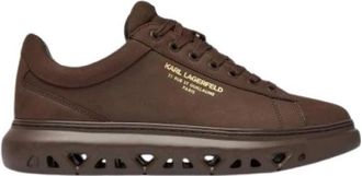 Karl Lagerfeld Kapri Kite Rsg Sneakers - Heren - Sneakers - Bruin - 43 EU - Leer - Schoenen