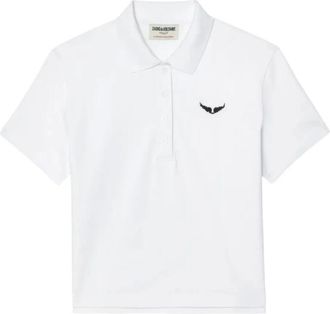 Zadig&Voltaire Polo Mirta Wings - - Tops - Donna - Bianco - XS