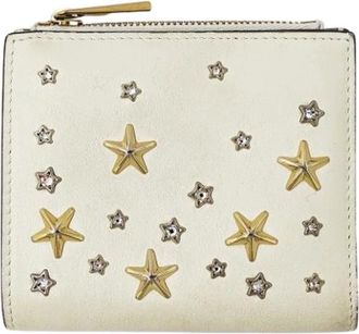 Jimmy Choo London Pre-owned Bi-fold Wallet - - Pre-owned - Donna - Beige - ONE SIZE