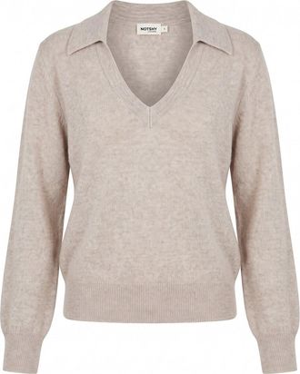 Not Shy Palmer Polo Neck Sweater