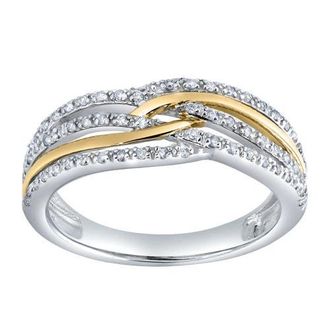 LuvMyJewelry Amoura 0.20 Ct Natural Diamond 10K Gold Ring in 10K White Gold at Nordstrom, Size 5.5