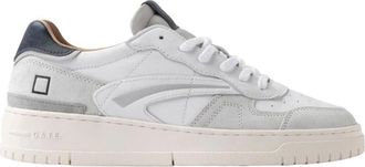 D.A.T.E. Torneo Sneakers - Heren - Sneakers - Veelkleurig - 44 EU - Katoen - Schoenen