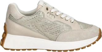 Liu Jo Lolo 20 Sneakers - Dames - Sneakers - Beige - 41 EU - Leer - Schoenen