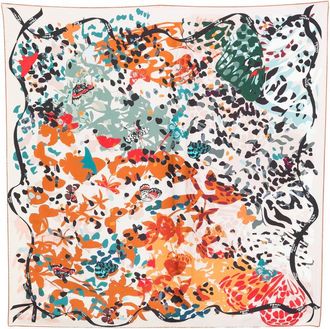 Fendi Butterflies-print Scarf